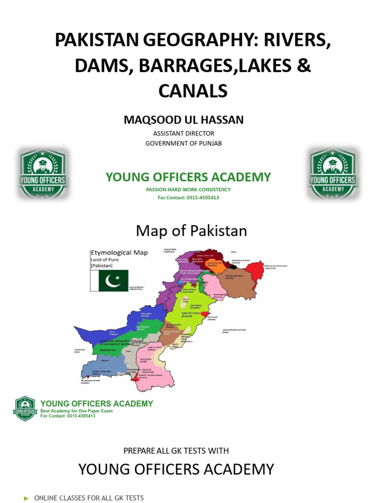 2. Pak Rivers, Dams, Barrages | PDF | Indus River | Hydrology