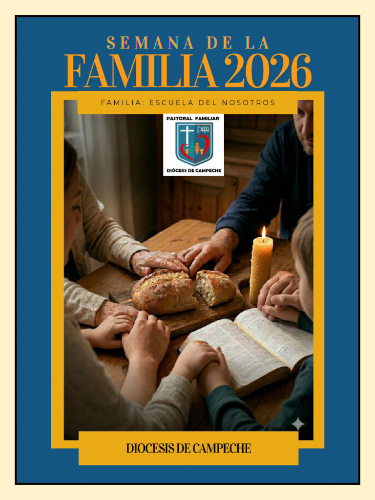 Semana de La Familia 2026 | PDF | eucaristía | Cristo (título)