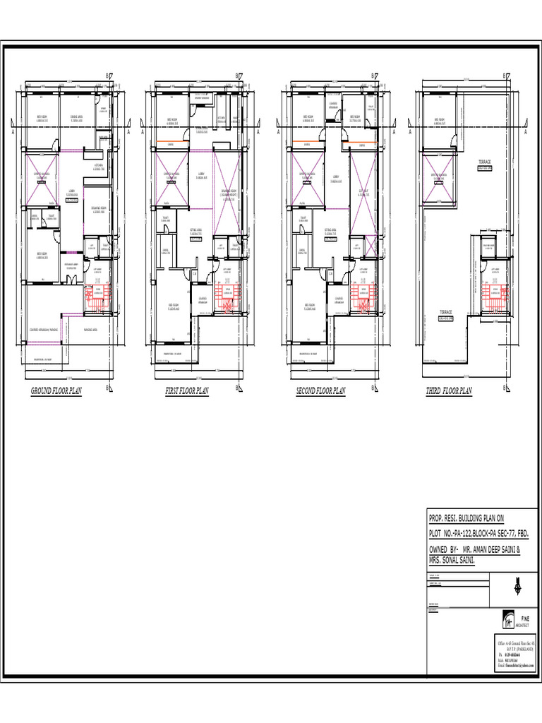 PLOT NO. PA-122 , SEC -77, FBD-Model.pdf 2 | PDF