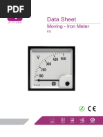 DEIF EQ Series Meter Data Sheet | PDF | Alternating Current | Electricity