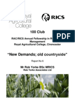 'New Demands Old Countryside' by Rob Yorke FRICS