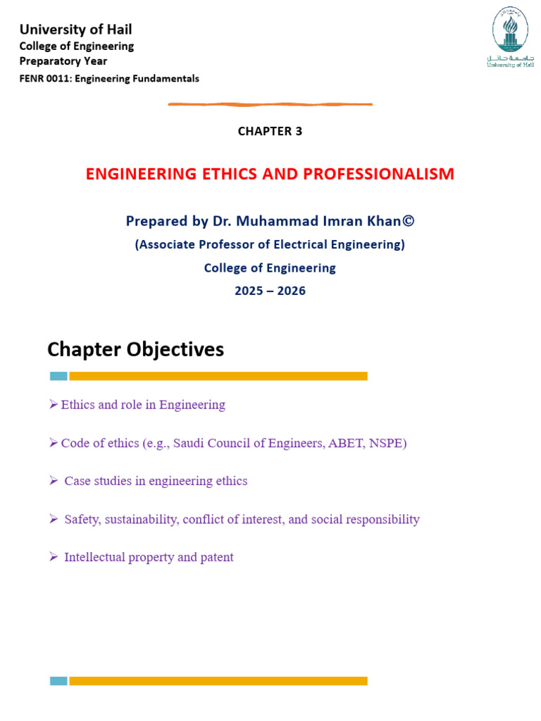 Chapter 3_ FENR 011_ Engineering Ethics and Professionalism | PDF ...