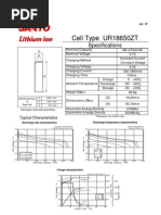 Sanyo 2800mah UR18650ZT