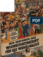 Goedecke, Heinz Und Krug, Wilhelm - Wir Beginnen Das Wunschkonzert Fuer Die Wehrmacht (1940, 224 S., Scan)