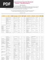 nd tobacco license North Dakota Wholesale Tobacco Licenses | PDF