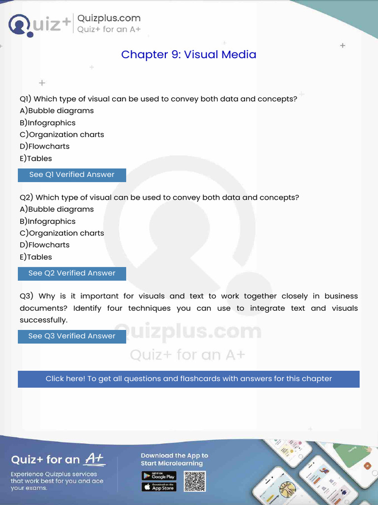 Which Type of Visual Can Be Used to Convey Both Data and Concepts | PDF ...