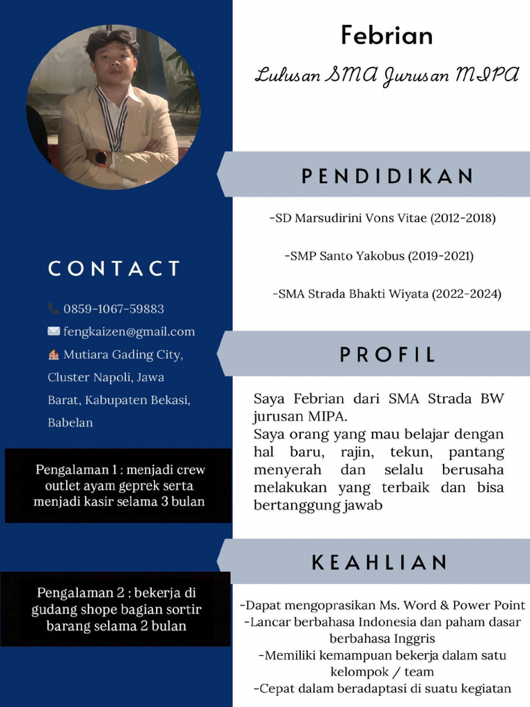 CV Febrian . | PDF