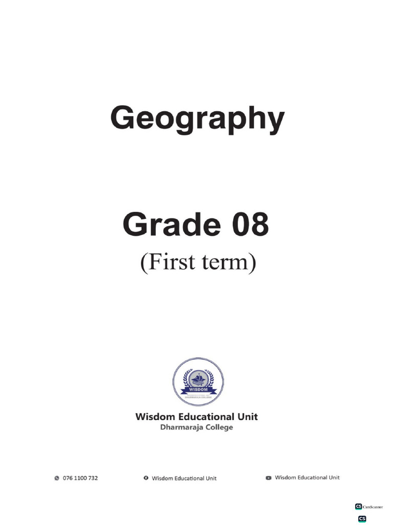 Geography Note (1) | PDF
