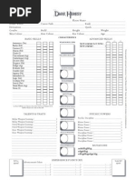 Dark Heresy Writable PDF Character Sheet