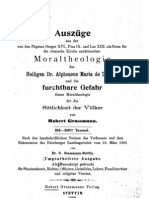 Grassmann, Robert - Auszuege Aus Der Moraltheologie Des Heiligen Alphonsus Liguori (1909, 97 S., Scan-Text)