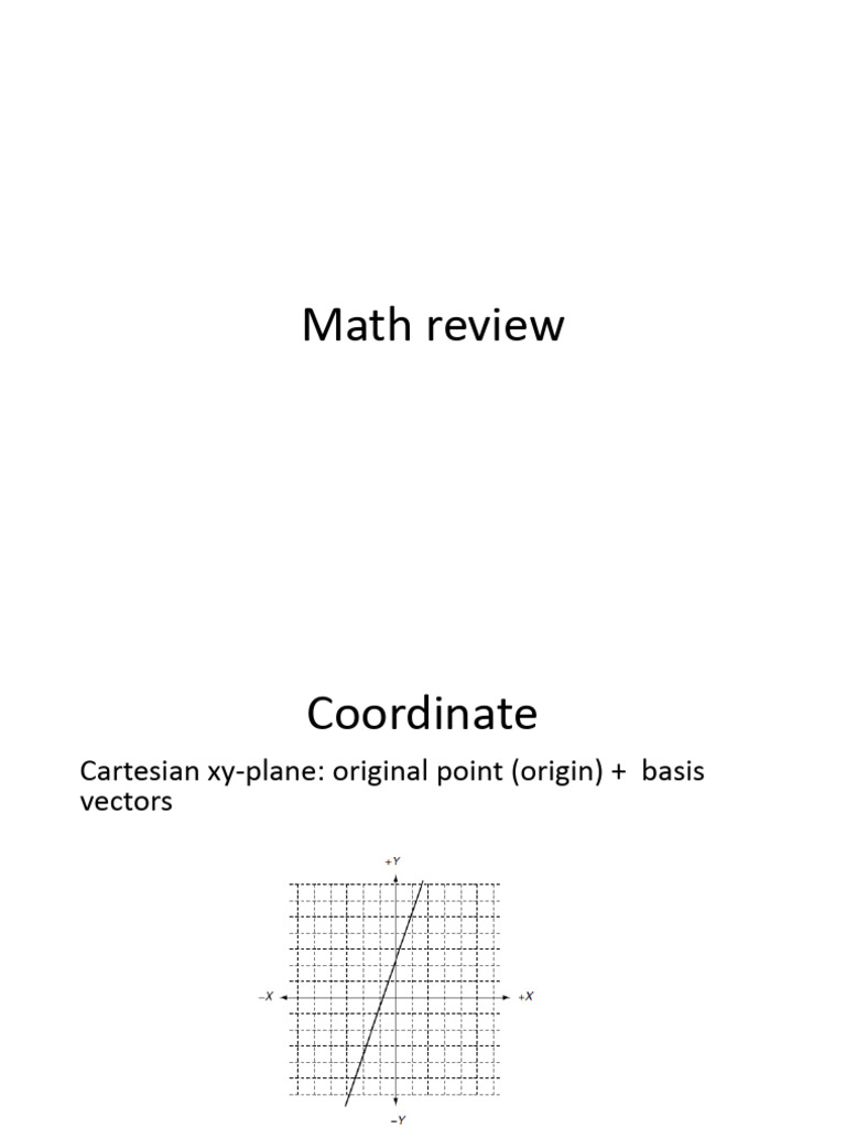 2. Math Review | PDF
