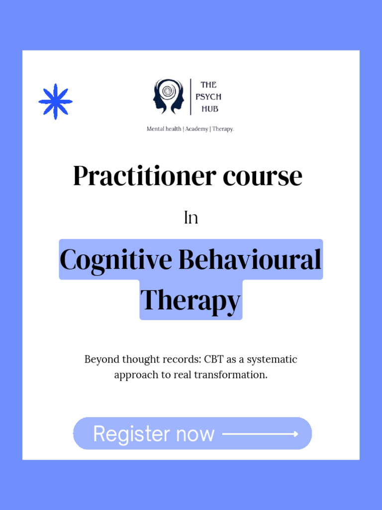 Cbt Course | PDF