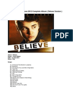 Justin Bieber - Believe (Album)