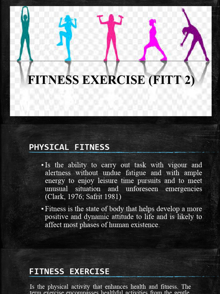 Lec. 1 - FITNESS EXERCISE | PDF | Physical Fitness | Determinants Of Health