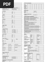 COPAR Tally Sheet