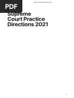 Practice Direction Supreme Court | PDF