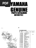 Download Yamaha Virago XV 1100 a-AC - Parts Catalogue - 1990 by Manuel Orlando Sanchez Contreras SN102932597 doc pdf