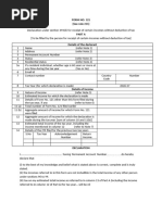 TDS Non-Deduction Declaration Format | PDF | Taxes | Income Tax