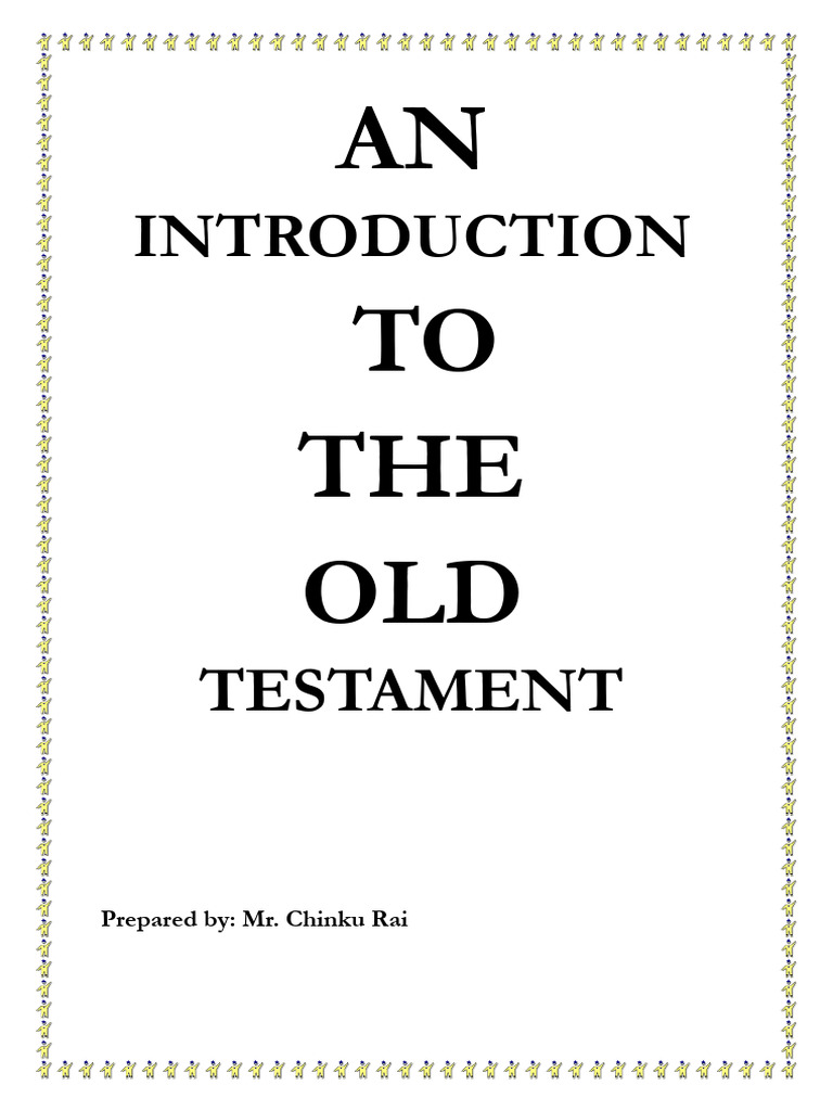英語版】The Old Testament Introduction Paul 英語版】The Old