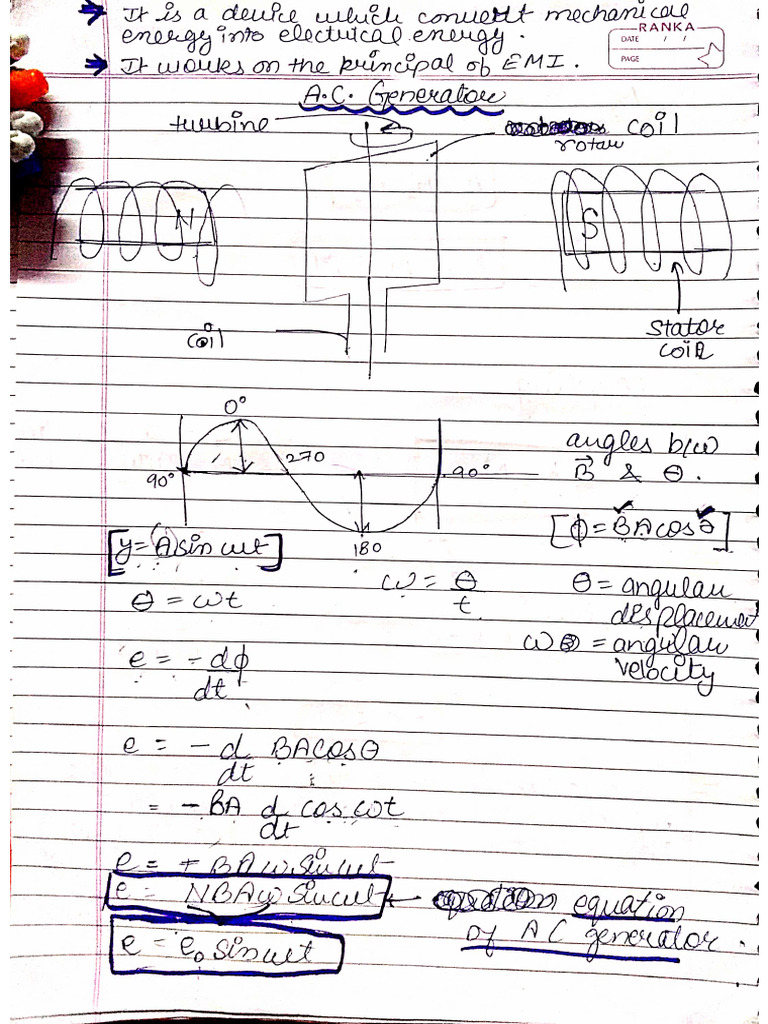 Ch 7 Alternating Current | PDF
