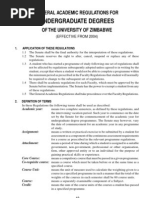 Download UZ Under graduate Prospectus by Prince Mubaiwa SN102935055 doc pdf