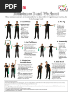 Upper Body Thera-Band Exercise Guide | PDF | Elbow | Arm