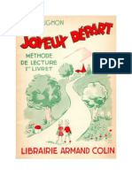 Langue Française Apprentissage Lecture et Ecriture CP Joyeux Depart Livret 1 et 2