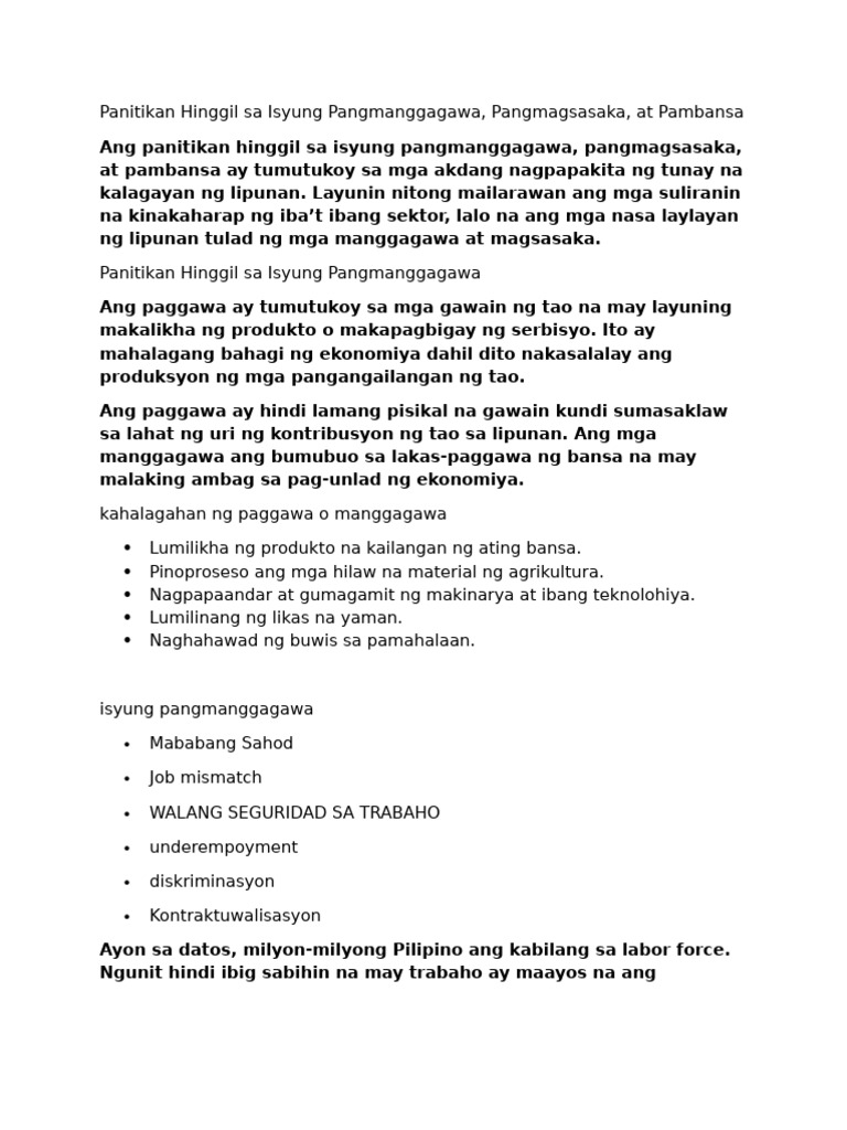 Filipino | PDF