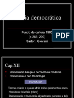 Teoria Democrática Giovani Sartori