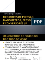 Medidores de Pressão - Parte Iii