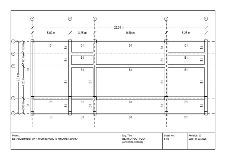 Academic Beam Layout-Capstone | PDF