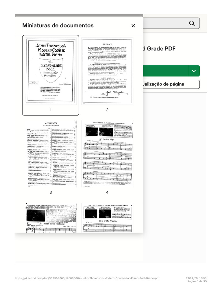 John Thompson Modern Course for Piano 2nd Grade PDF | PDF | PDF