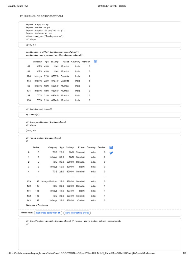 ML LAB1 | PDF | Computer Programming | Algorithms