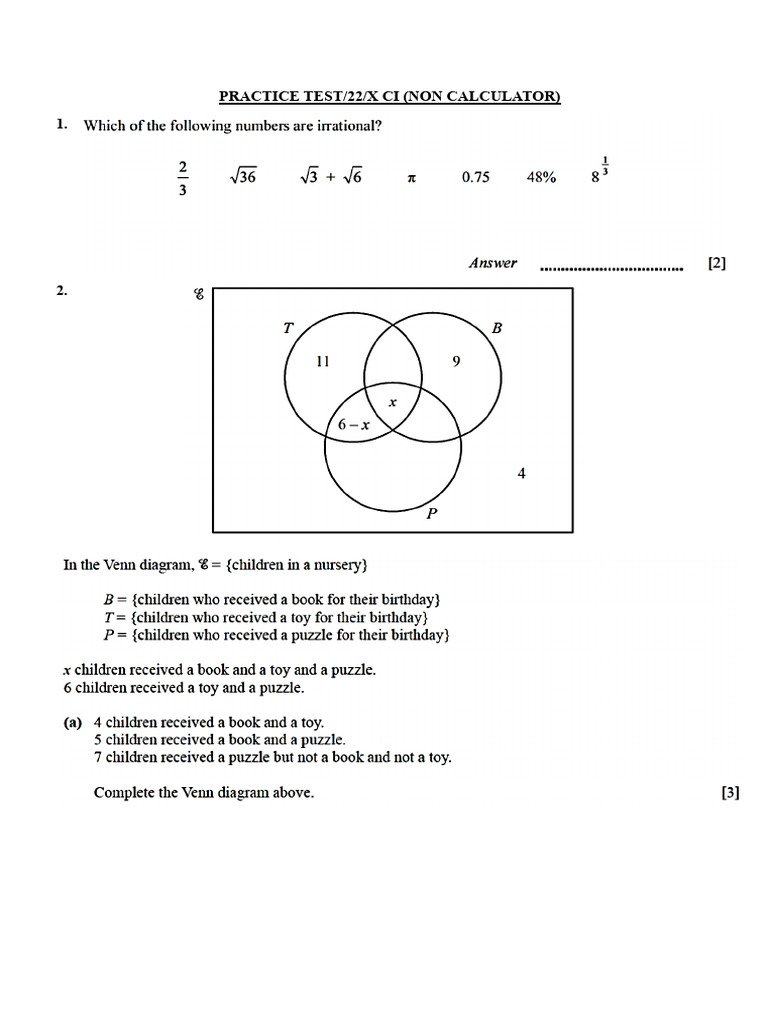 Final - Practice Test-22 | PDF