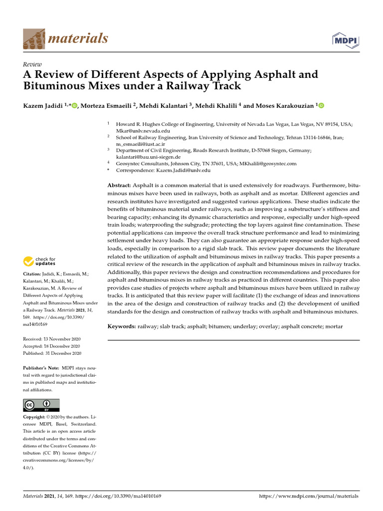 A Review of Different Aspects of Applying Asphalt | PDF | Road Surface ...
