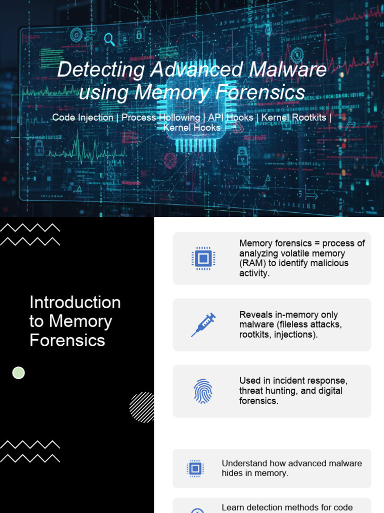 Detecting Advanced Malware Using Memory Forensics | PDF | Kernel ...