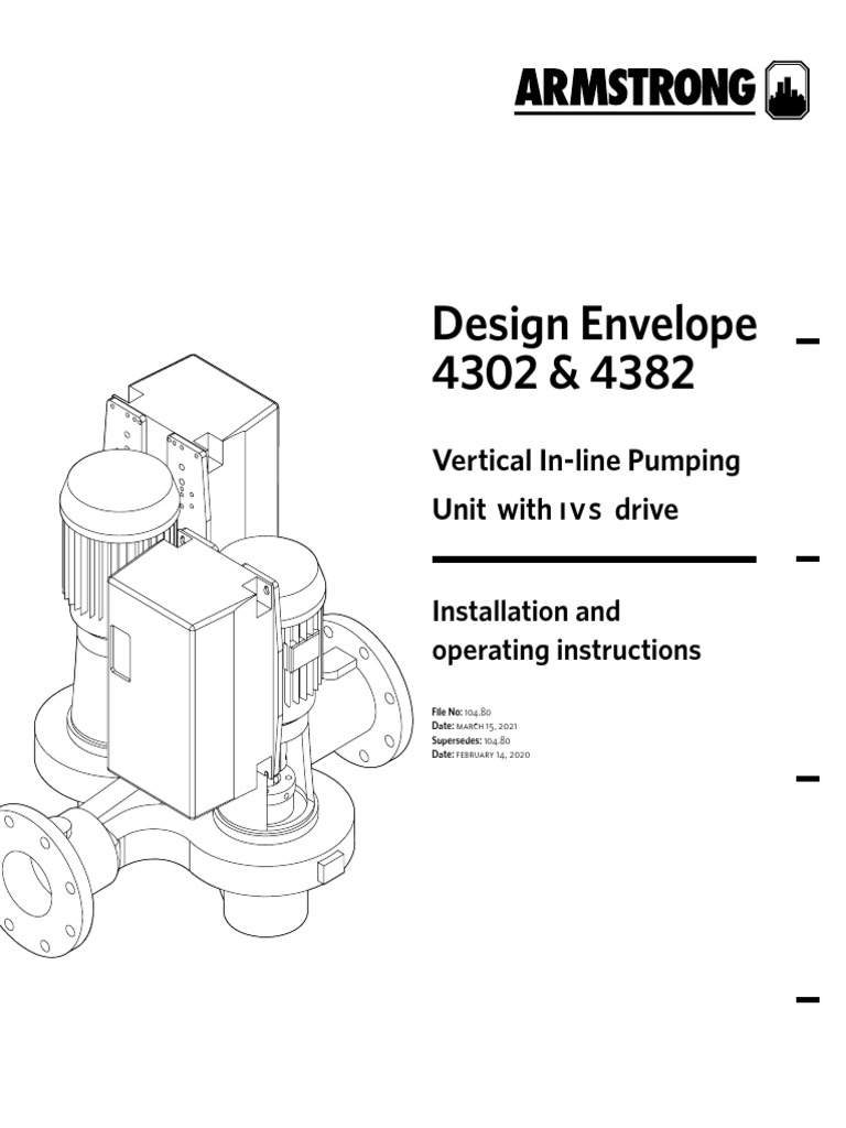 Bomba Armstrong 4302 4382 | PDF | Mains Electricity | Pump