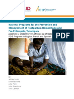 Appendix 1: Global Surveys of Scale-Up of National PPH and PE/E Programs in English, French and Spanish