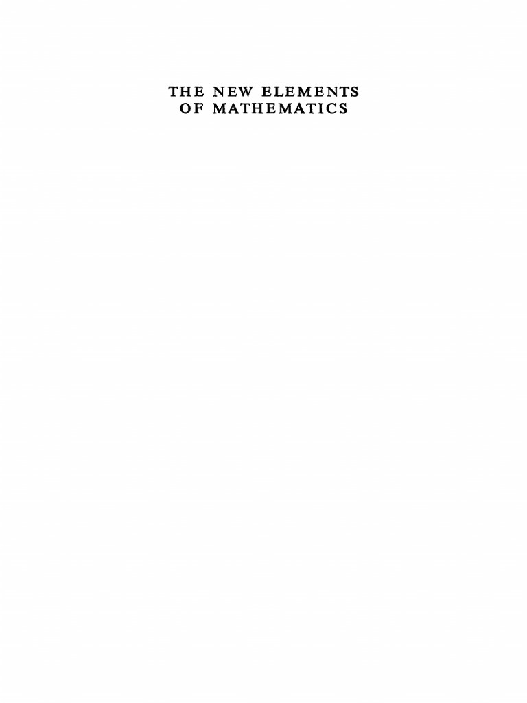 CS Peirce NEM Vol III Parte 1 de 2 | PDF | Charles Sanders Peirce ...