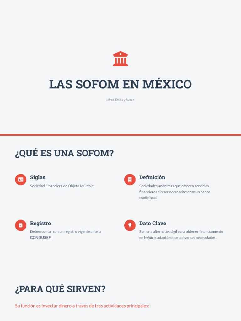 Las_SOFOM_en_México_Guía_Clara_y_Sencilla | PDF | Bancos | Préstamos