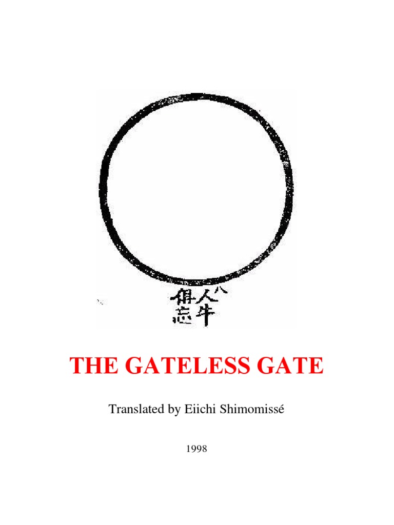 The Gateless Gate Gautama Buddha Kōan - 
