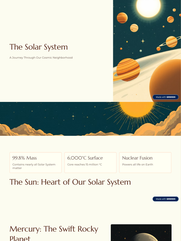 The Solar System | PDF