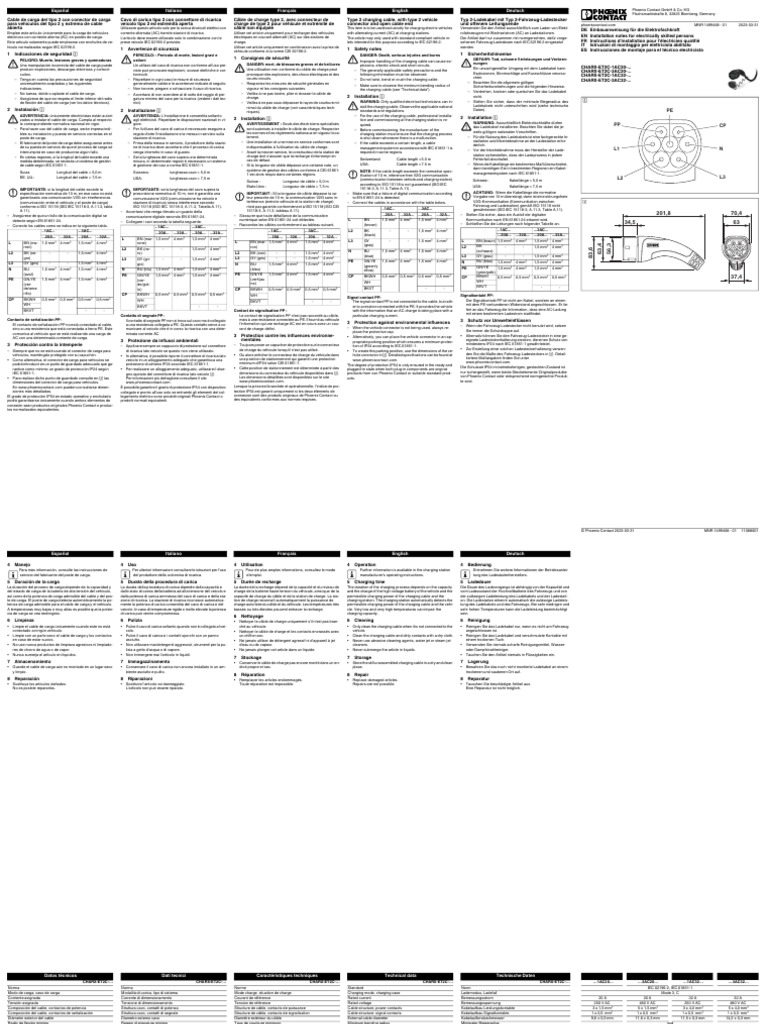 packb_charx_et2c_110886_ia_01 | PDF | Câble coaxial | Ingénierie ...