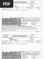 FAA Form 8100-9 Compliance Statement | PDF