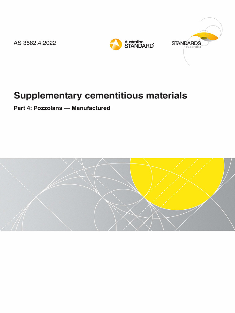 C Lio: Supplementary Cementitious Materials | PDF | Cement | Concrete