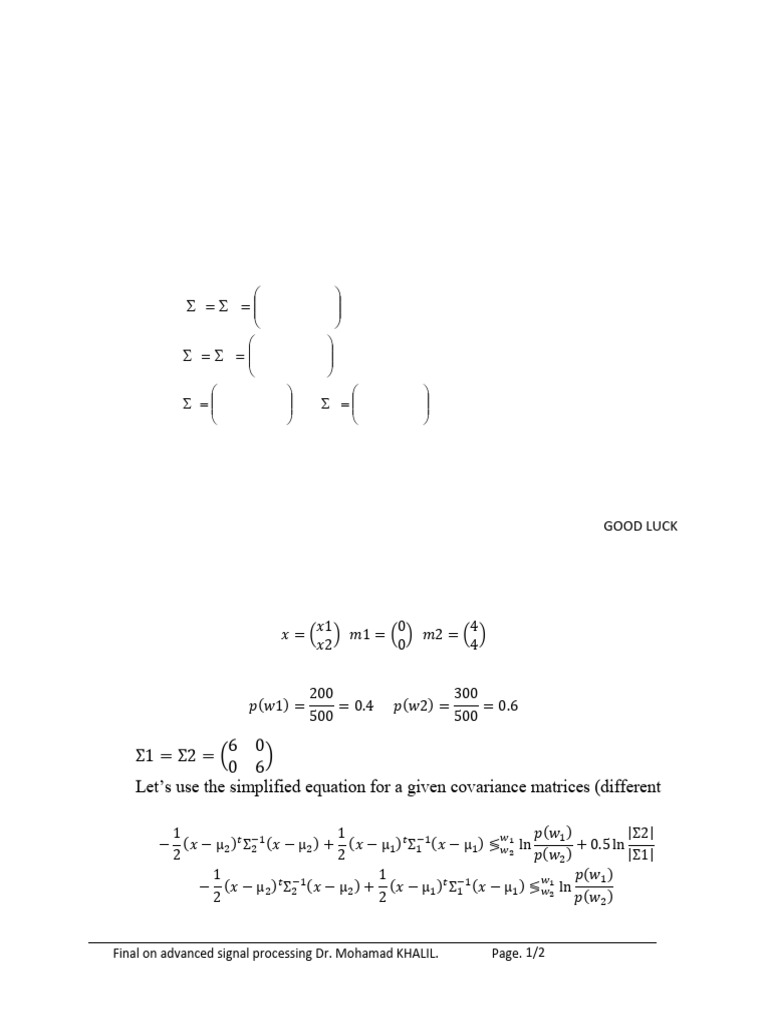 Ex3_Parametric Example 2D | PDF | Mathematical Analysis | Mathematical ...