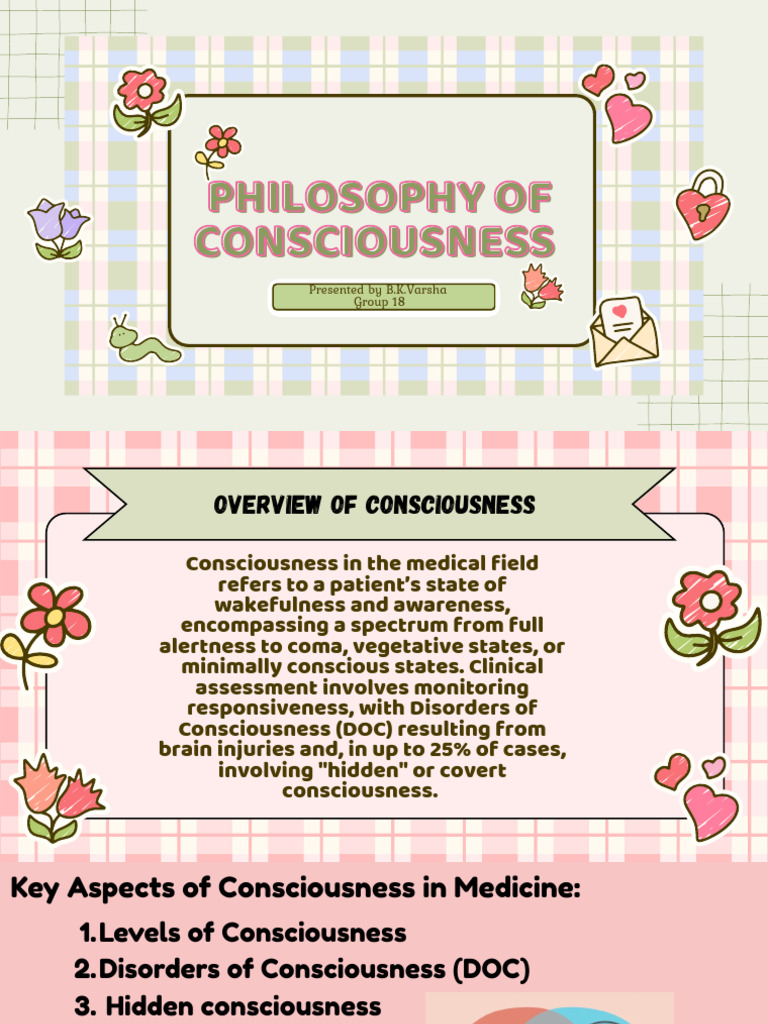 Philosophy of Consci | PDF | Consciousness | Cardiopulmonary Resuscitation