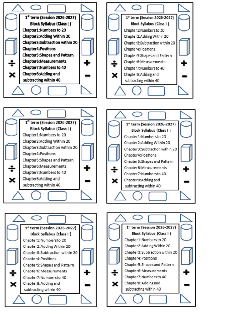 Class 1 | PDF