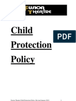 Fusion Theatre Child Protection Policy Revised Jan 2012