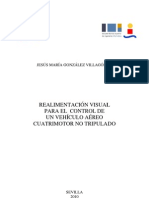 Realimentacion Visual para El Control de Un Vehiculo Aereo Cuatrimotor No Tripulado-Optimizado